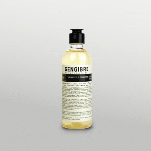 Shampoo e Sabonete Líquido de Gengibre 380ml