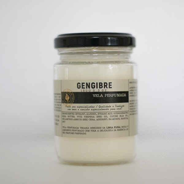 Vela Perfumada de Gengibre 150g