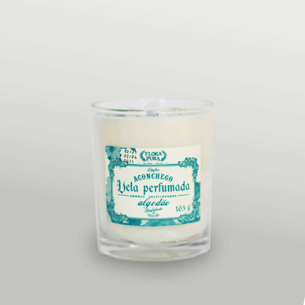 Vela Perfumada Algodão 165g
