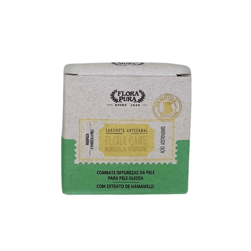 Sabonete Argila Verde 90g Flora Care