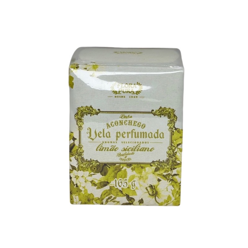 Vela Perfumada Limão Siciliano 165g