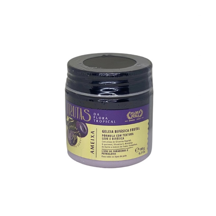 Geleia Bifásica de Ameixa 180g Linha Frutas Flora Pura