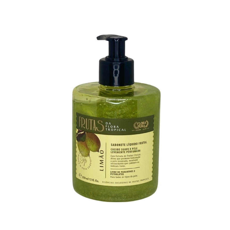 Sabonete Líquido de Limão 350ml Linha Frutas de Flora