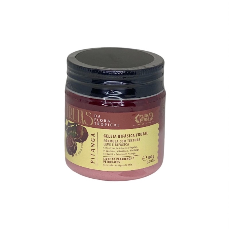 Geleia Bifásica de Pitanga 180g Linha Frutas Flora Pura