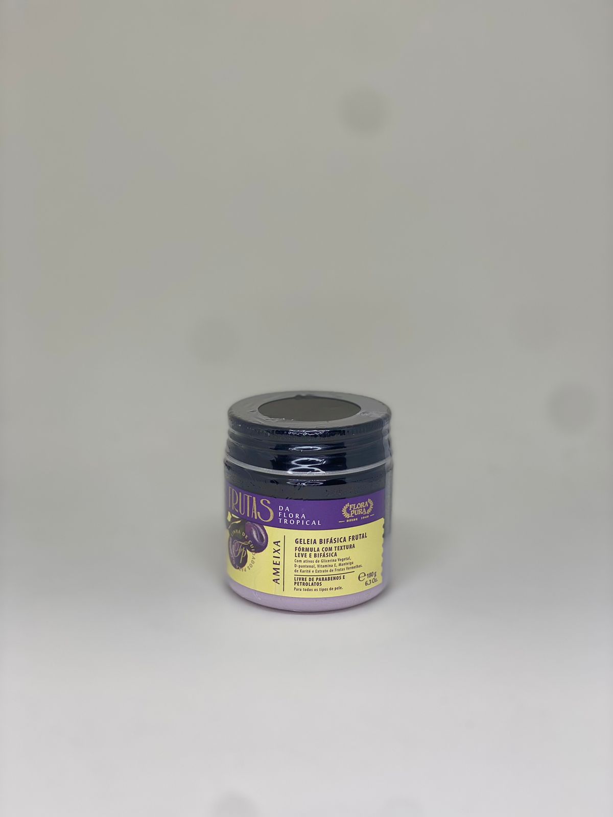 Geleia Bifásica de Ameixa 180gr Linha Frutas Flora Pura