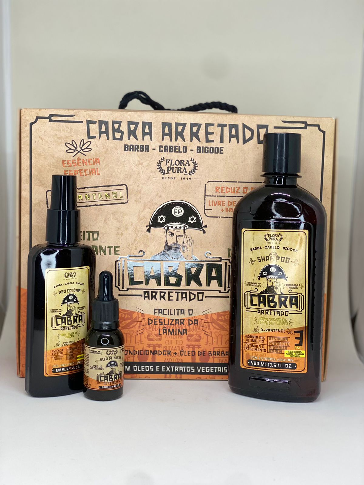 Kit Cabra Arretado 4 Ítens
