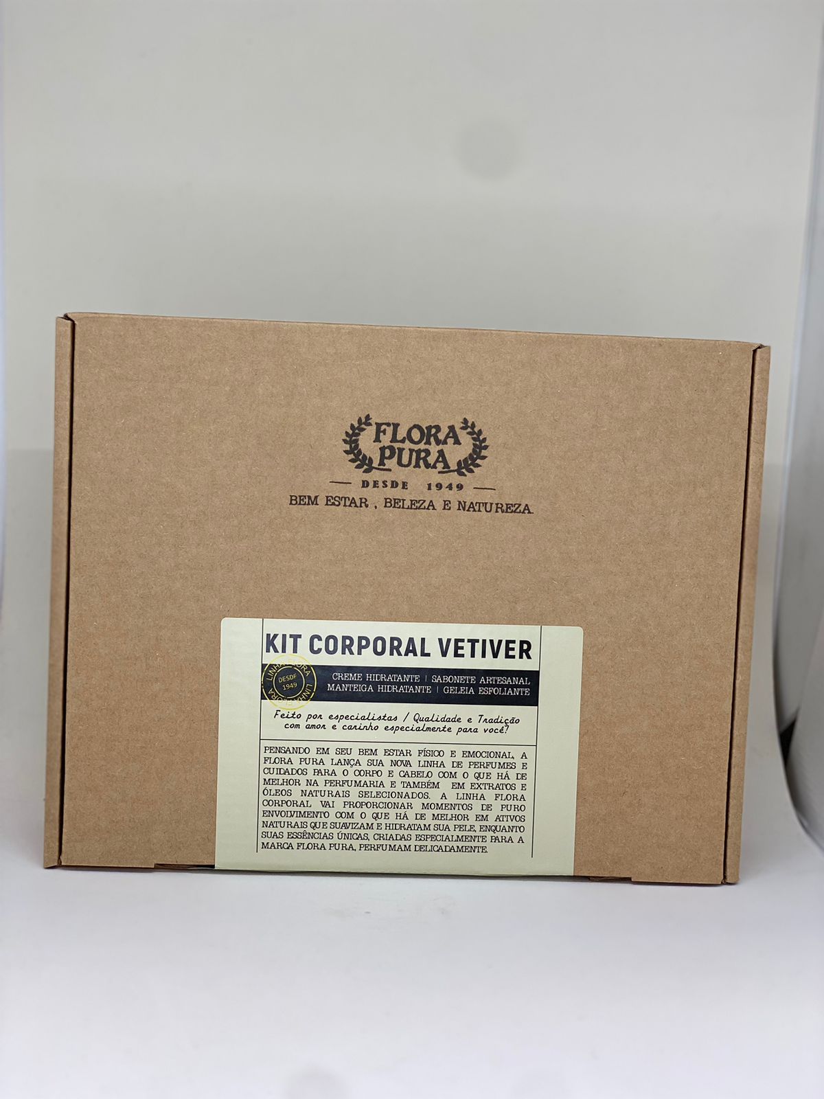 Kit Corporal Vetiver 4 itens