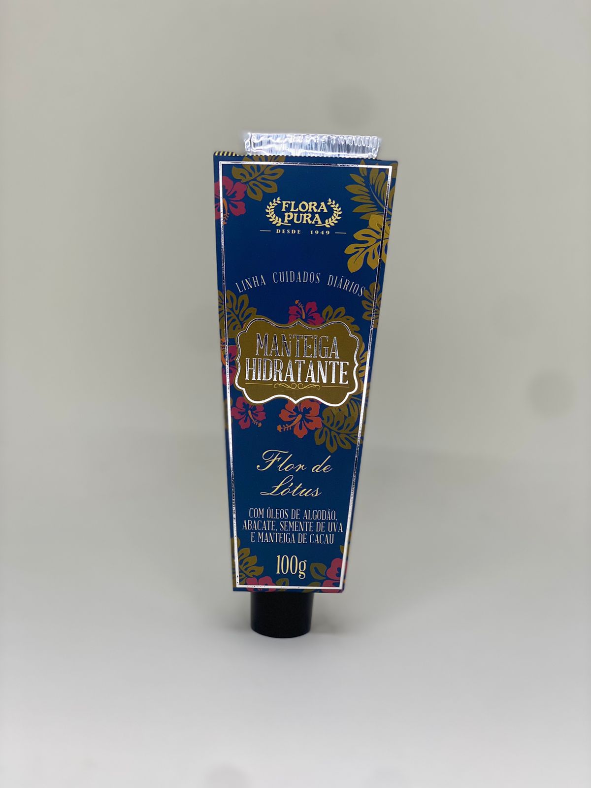 Manteiga Hidratante Flor de Lotus 100gr Linha Cuidados Diários