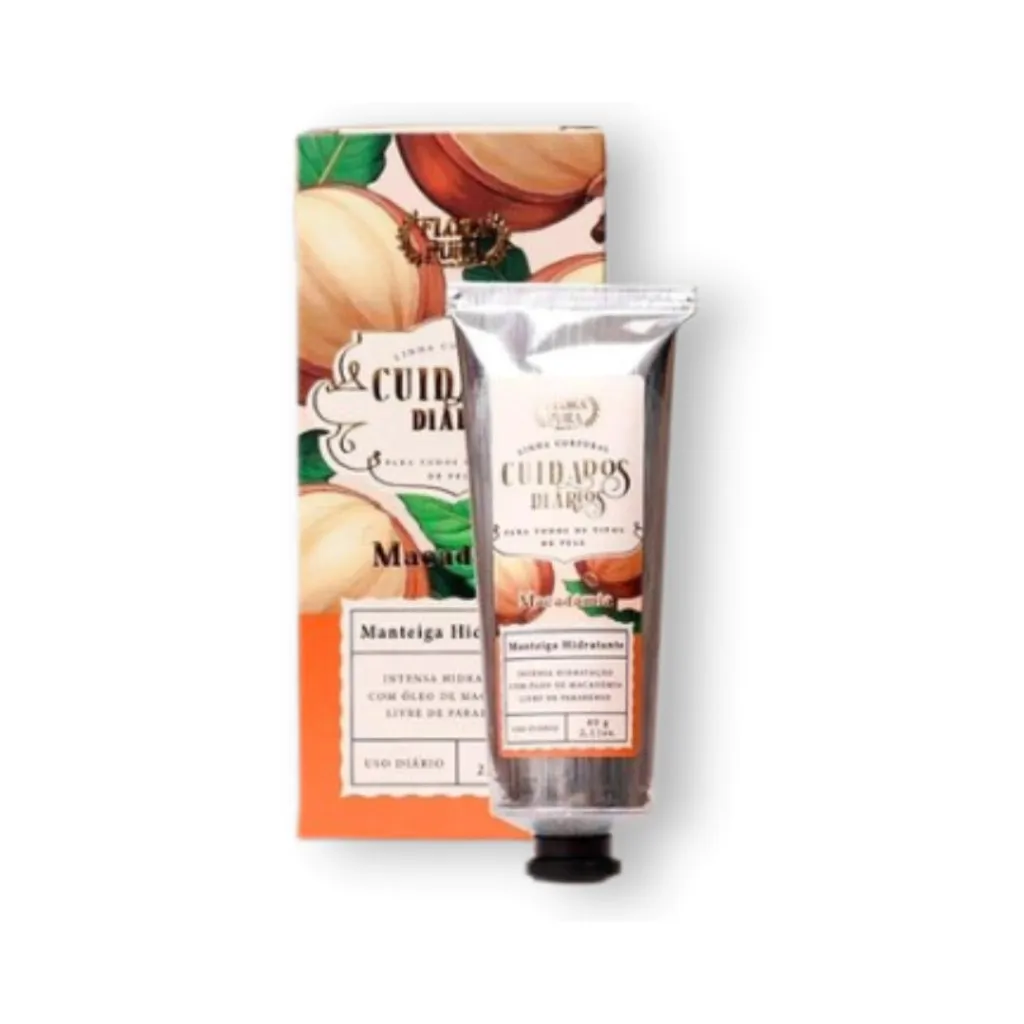 Manteiga Hidratante Macadâmia 60g Linha de Cuidados Diários