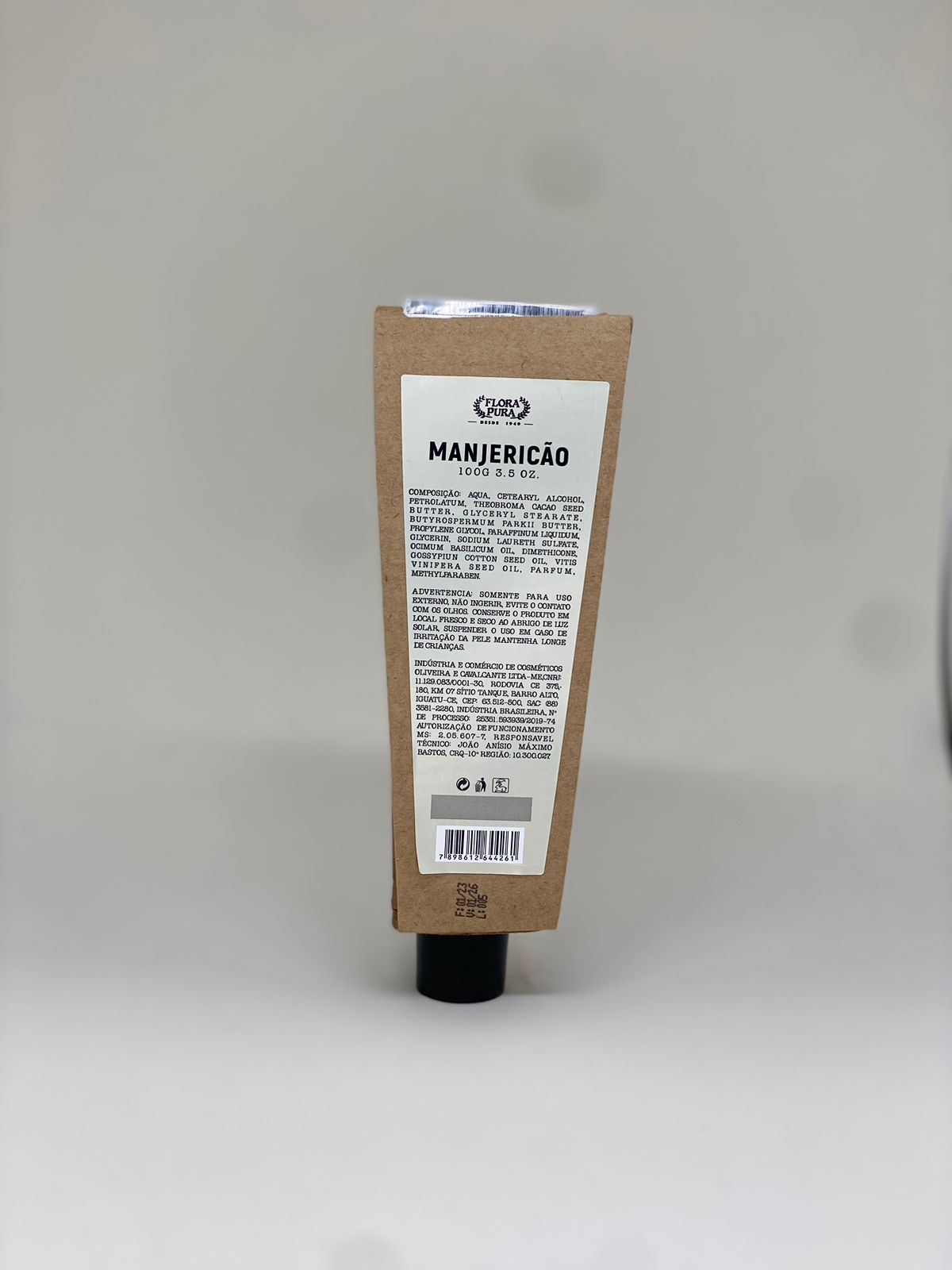 Manteiga Hidratante Manjericão 100gr