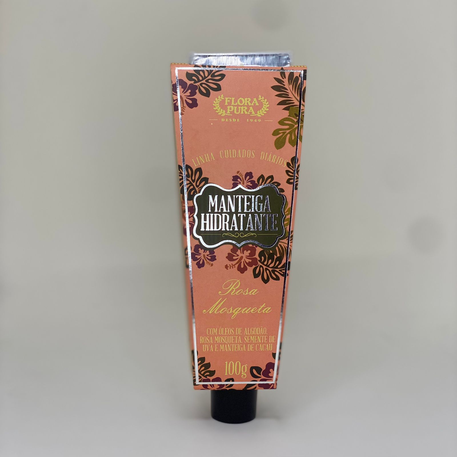 Manteiga Hidratante Rosa Mosqueta 100gr Linha de Cuidados Diários