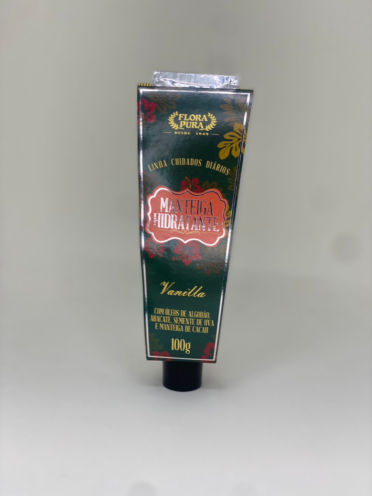 Manteiga Hidratante Vanila 100gr Linha Cuidados Diários