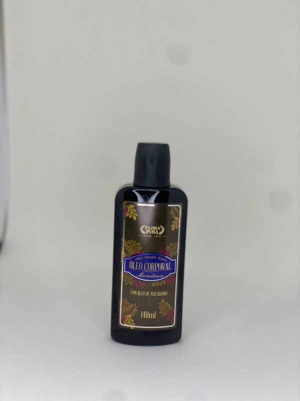 Óleo Corporal de Macadâmia 140ml Linha Cuidados Diários