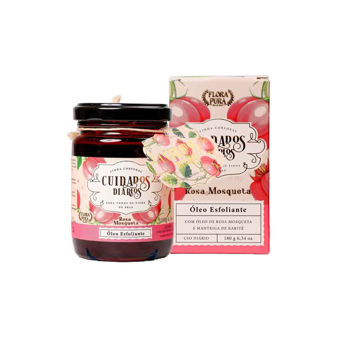 Óleo Esfoliante Rosa Mosqueta 150g