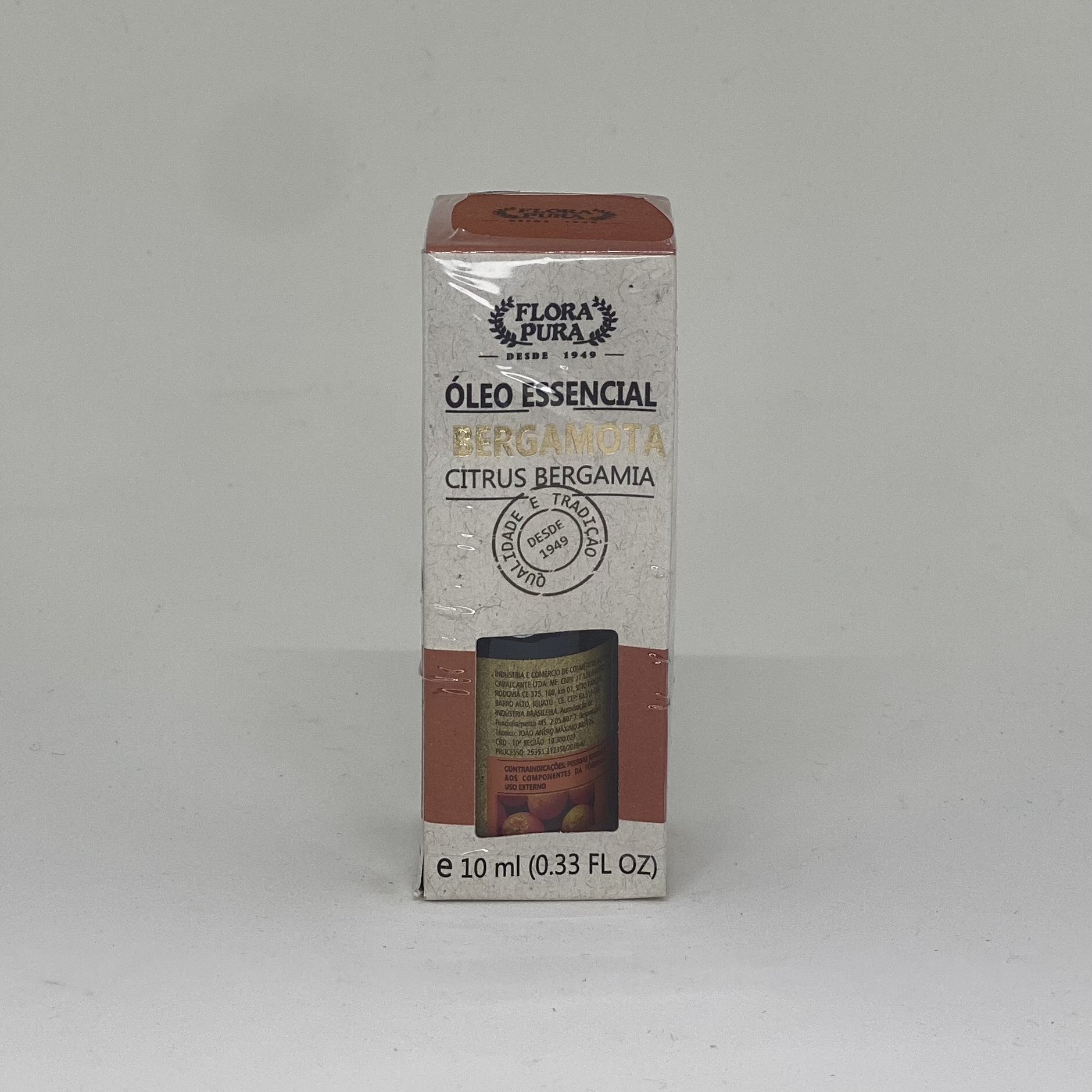 Óleo Essencial de Bergamota 10 ml