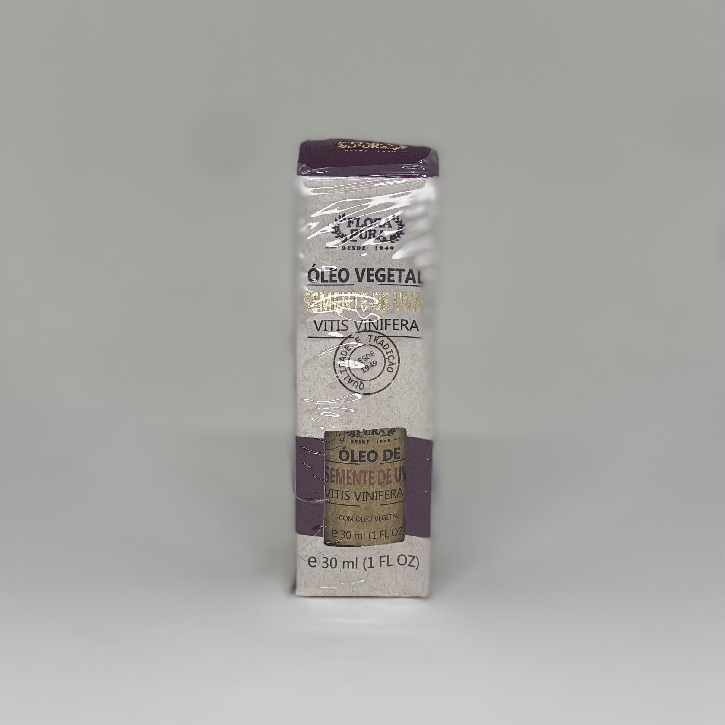 Óleo Vegetal de Semente de Uva 30 ml