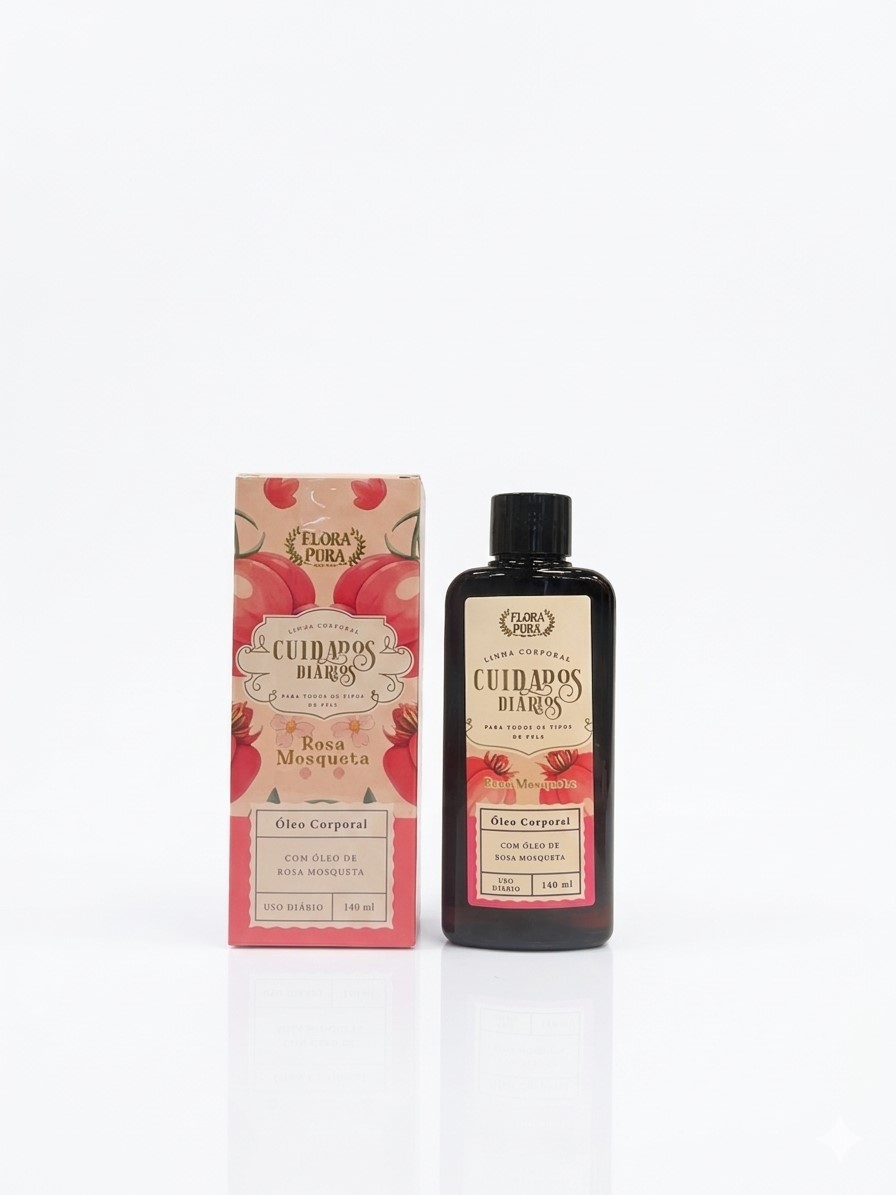 OLEO CORPORAL ROSA MOSQUETA - 140 ML