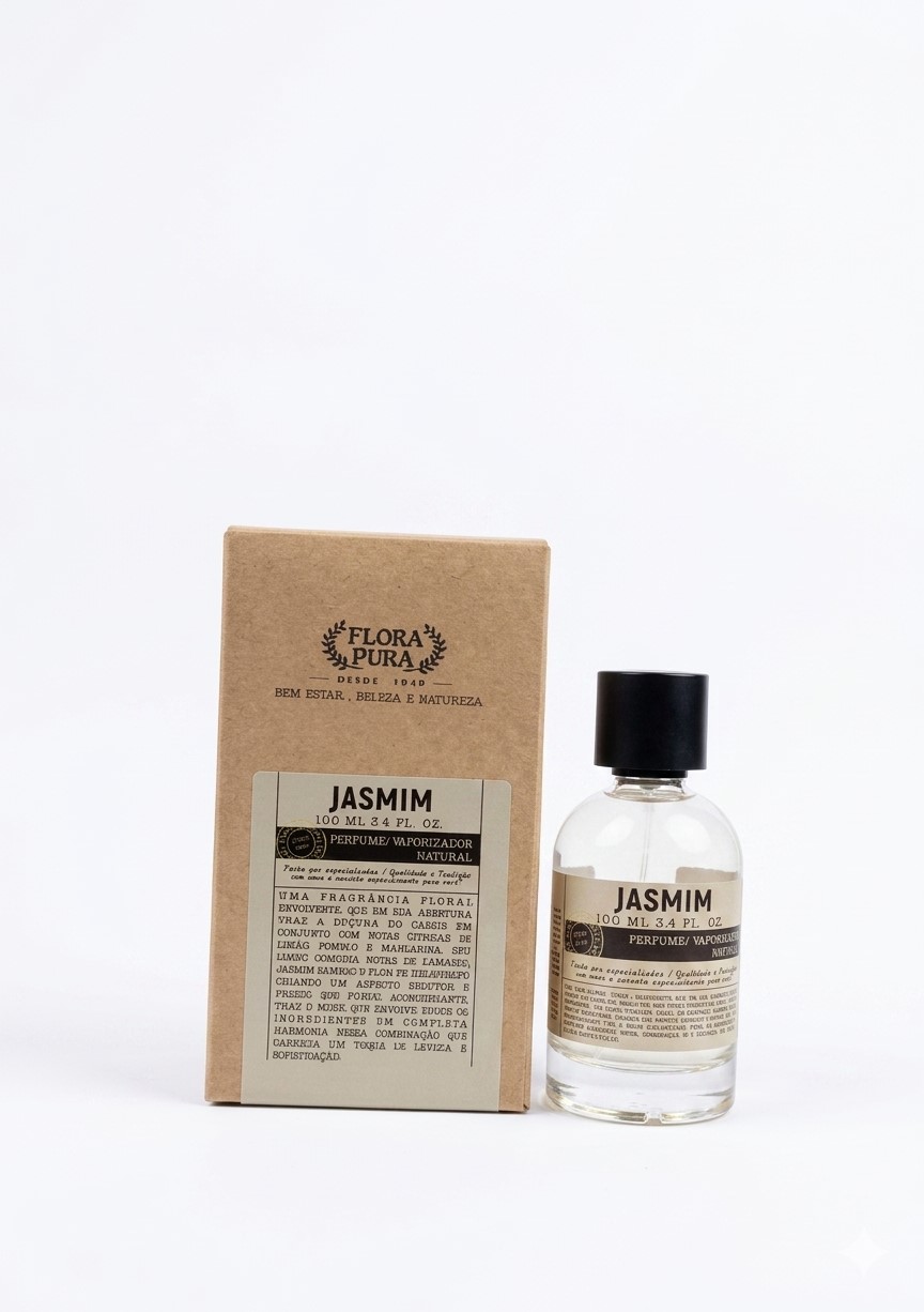 PERFUME JASMIM LINHA FLORA 100ML