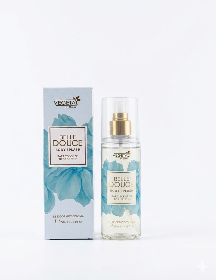 BODY SPLASH BELLE DOUCE 220ML VEGETAL DO BRASIL