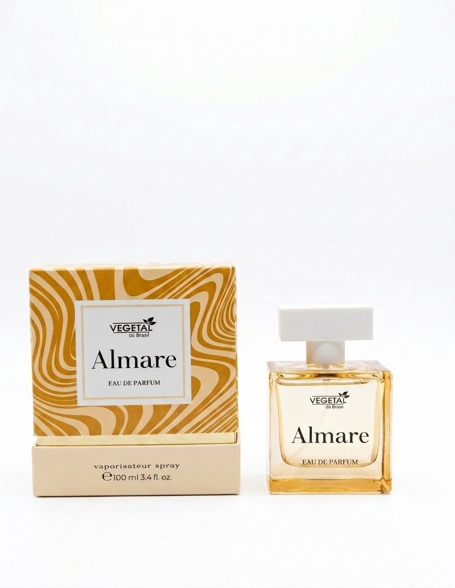 EAU DE PARFUM ALMARE -100ML-VEGETAL DO BRASIL