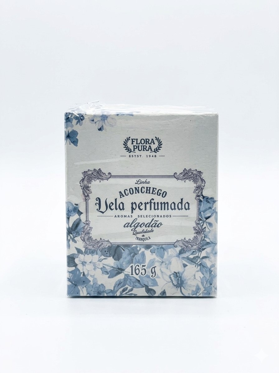 Vela Perfumada Algodão 165g