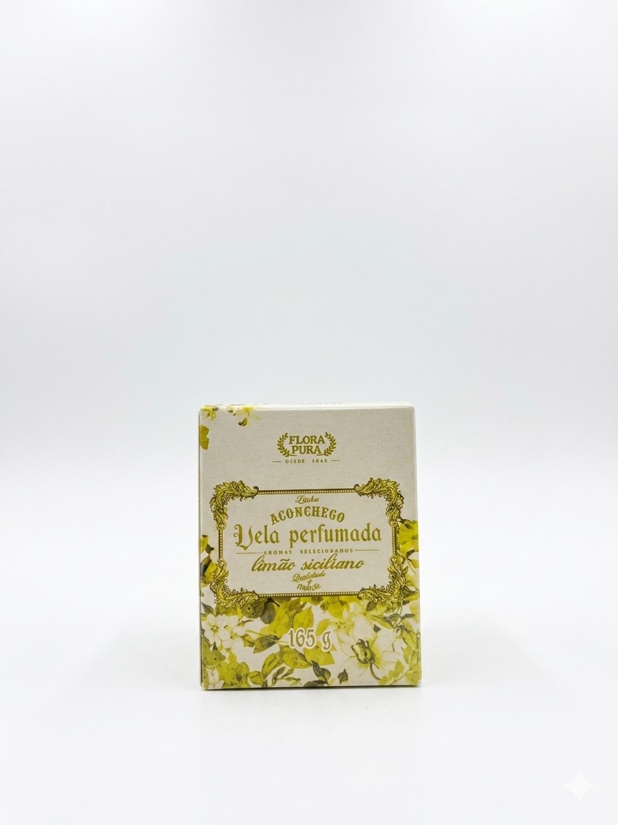 Vela Perfumada Limão Siciliano 165g