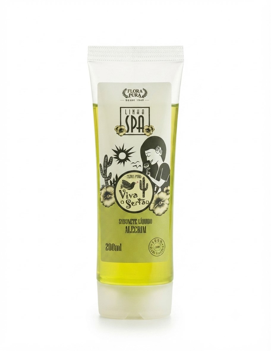 SABONETE LIQUIDO VIVA O SERTAO - ALECRIM - 200 ML