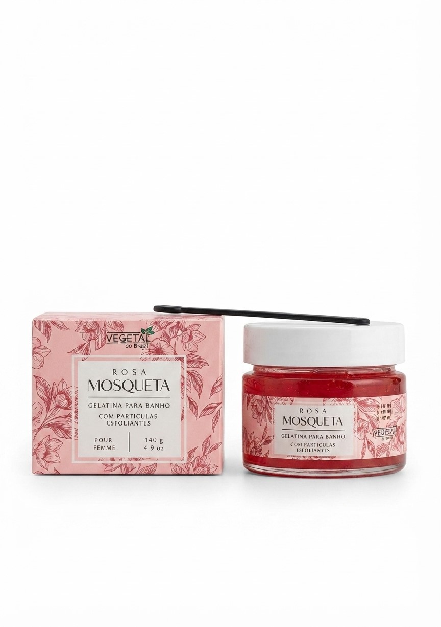 GELATINA PARA BANHO ROSA MOSQUETA- 140G-VB