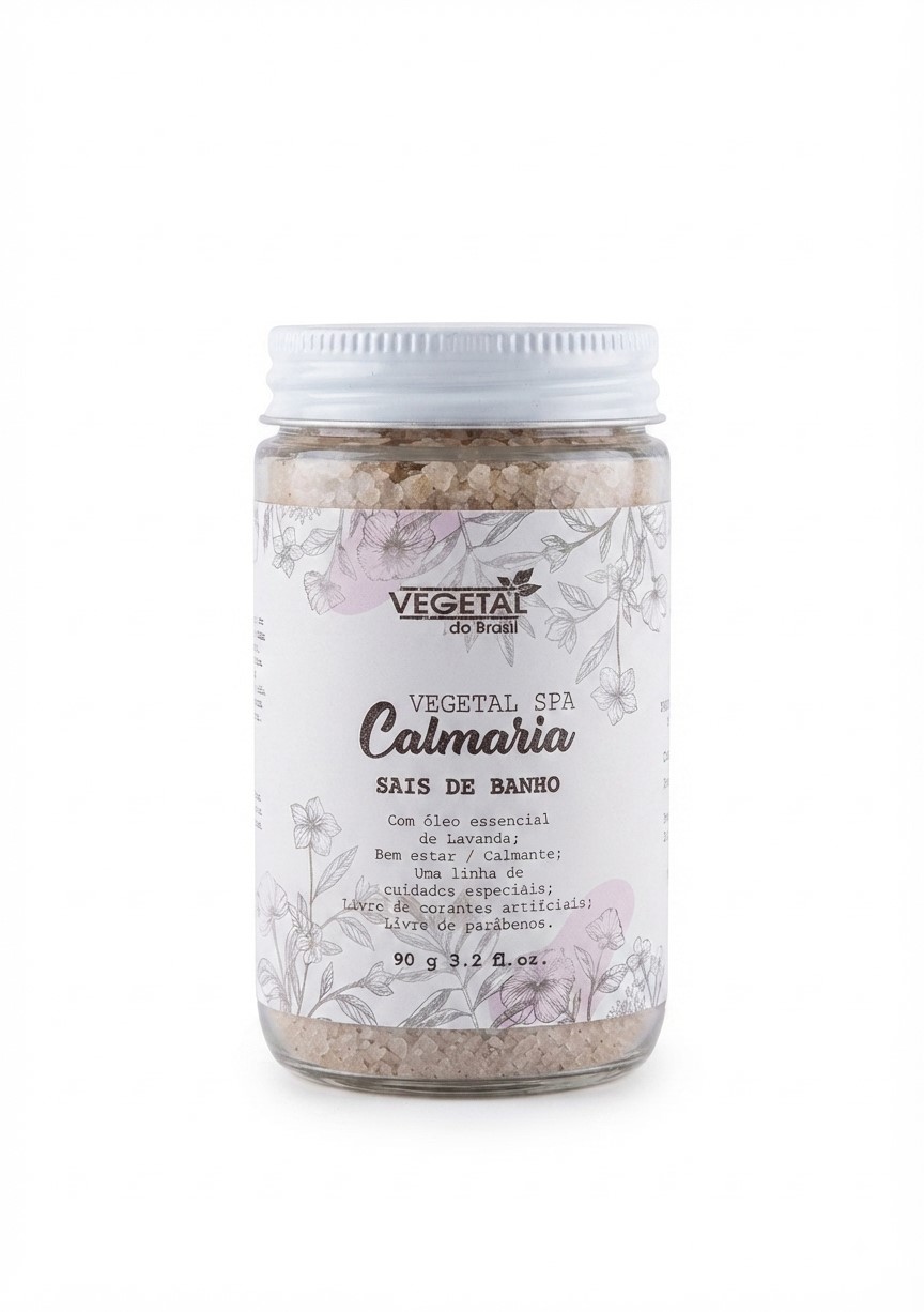 SAIS DE BANHO CALMARIA 90 GR - VEGETAL SPA